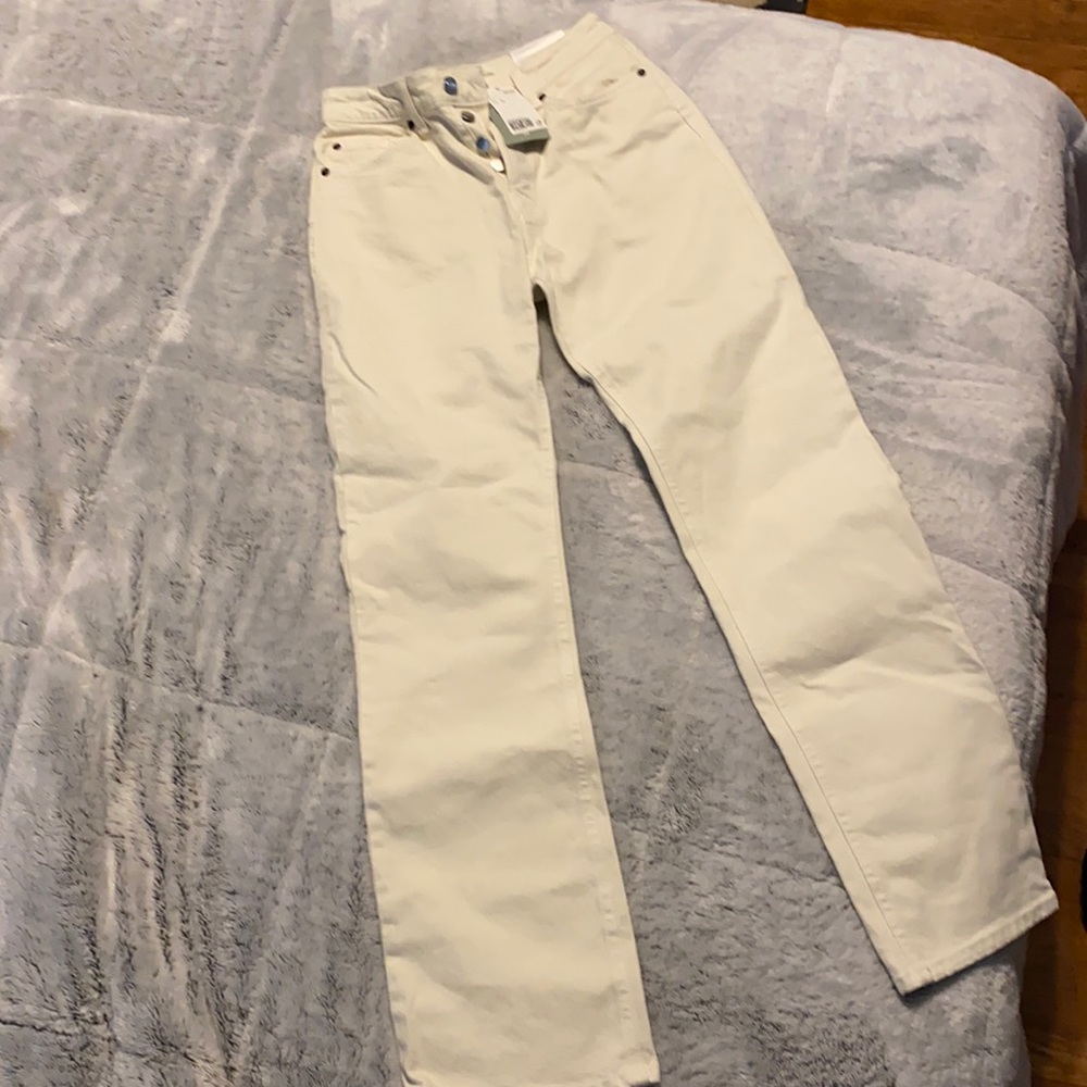 Off white H&M jeans